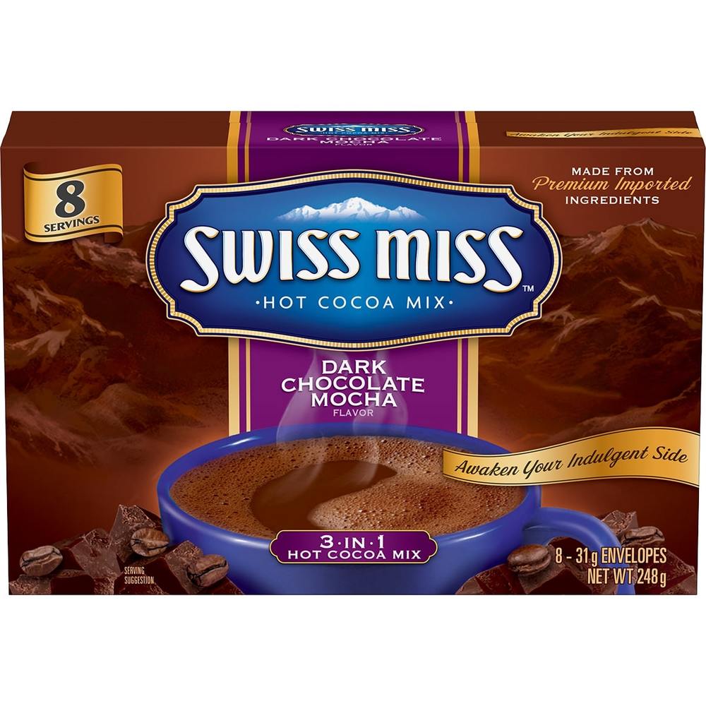 SWISS MISS - DARK CHOCOLATE MOCHA 248G X 12PCS