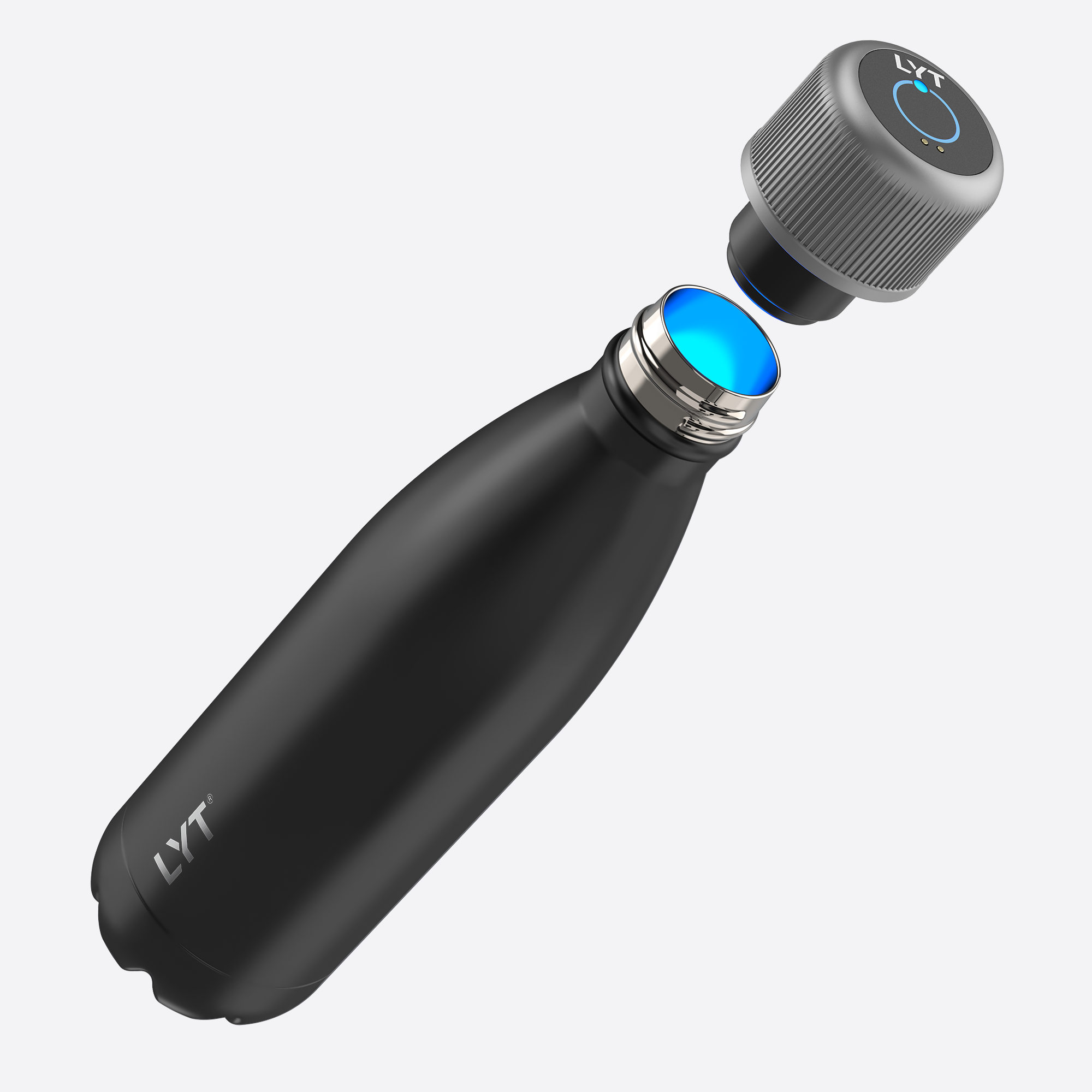 LYT UV-C Water Bottle 500ml – Black