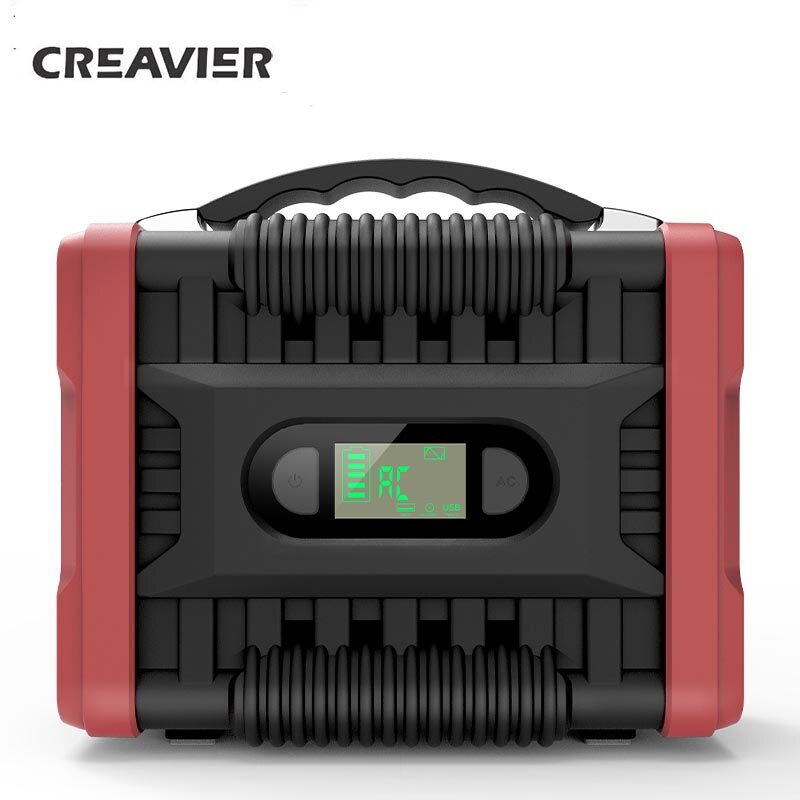 MasterTool - CREAVIER 80-88251 60,000mAh 長方形流動 AC 電源，太陽能露營便攜式發電機，便攜式高容量充電器，萬用電源，露營旅行必備法寶，室內發電機