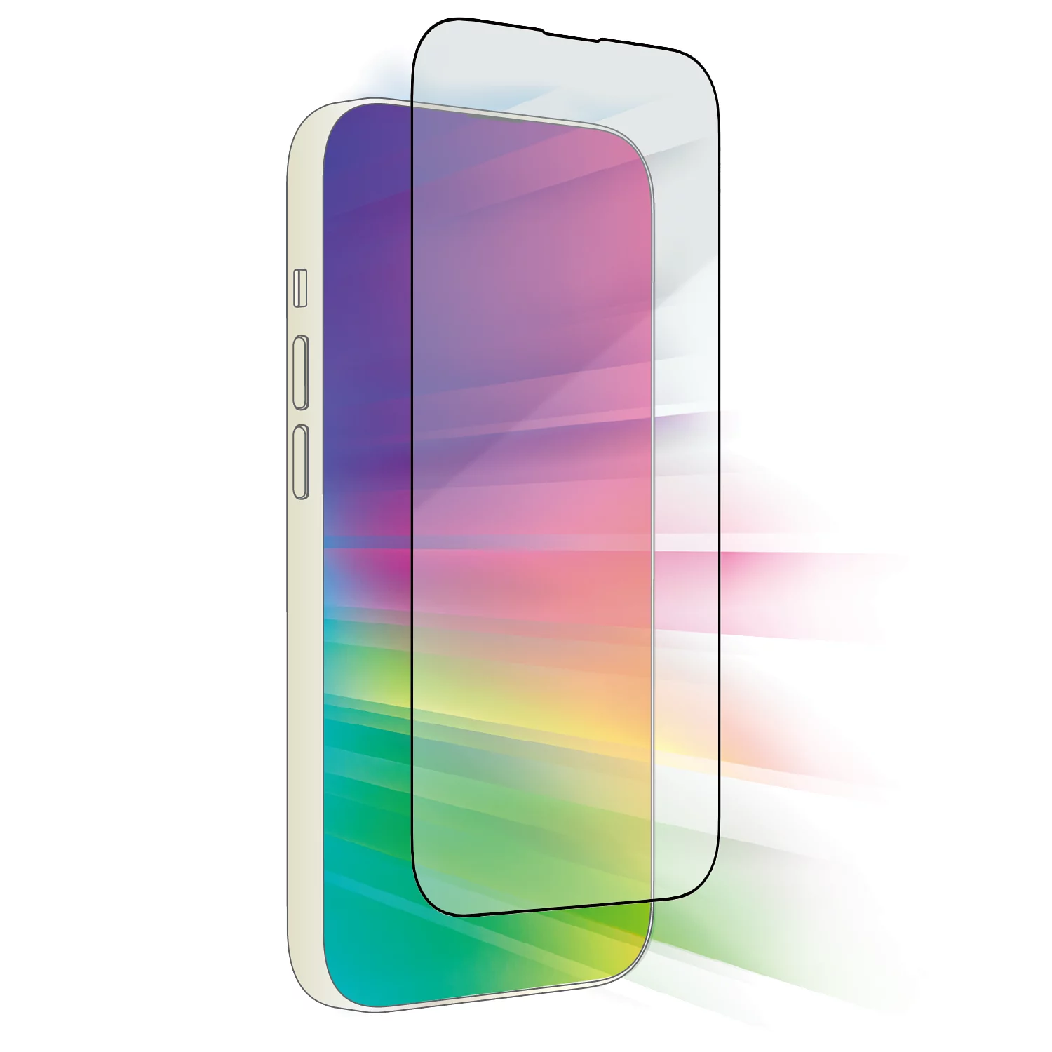 ZAGG Glass Elite iPhone 14 全覆蓋防藍光玻璃保護貼 - iPhone 14 Pro