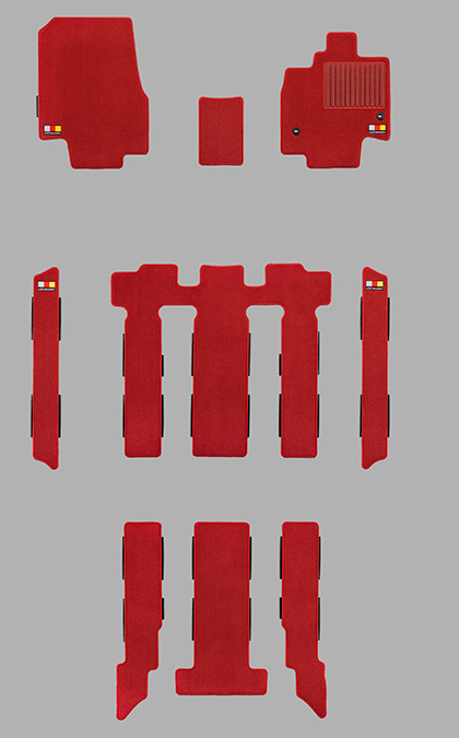 無限 MUGEN SPORTS 地毯 STEPWGN (e:HEV 七座位) (紅)
