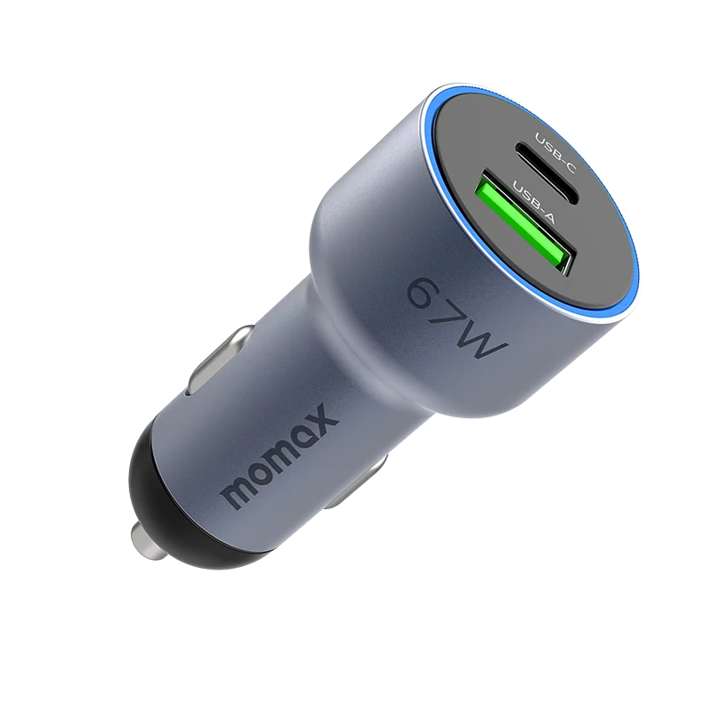 Momax MoVe 67W dual-port car charger UC16