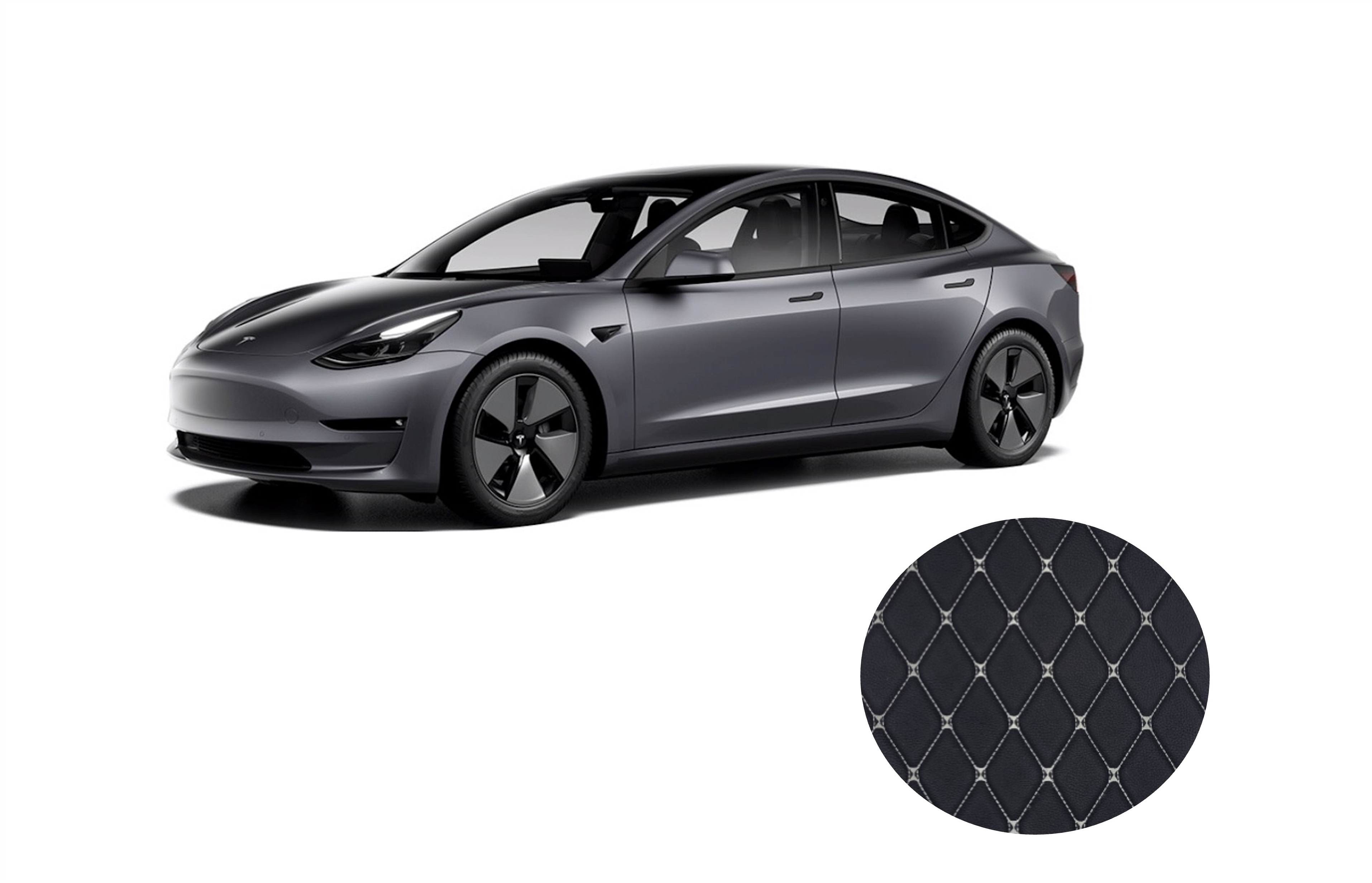 Tesla Model 3 車廂立體地毯