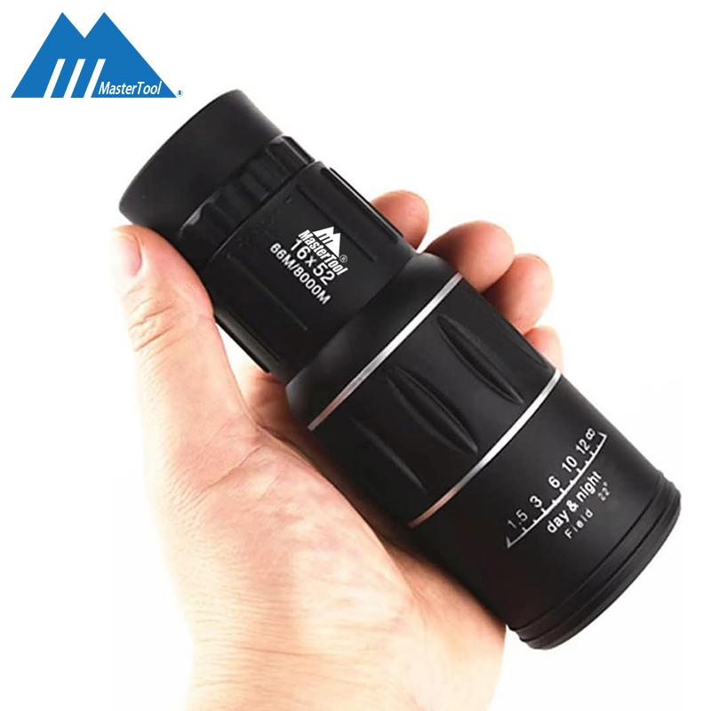 MasterTool - 16 x 52 Monocular Dual Focus Optics Zoom Telescope for Birds