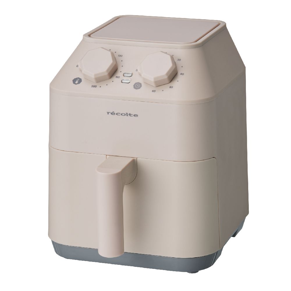 récolte Air Oven 2.8L Japanese air fryer RAO-1 - Champagne White