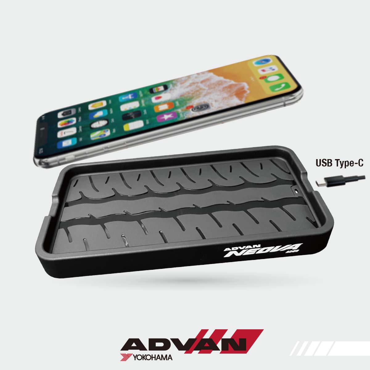 ADVAN NEOVA AD09 Wireless Charging Smartphone Tray