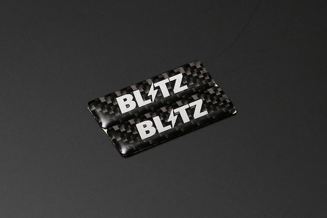 BLITZ 碳纖維製迷你徽章（2個）