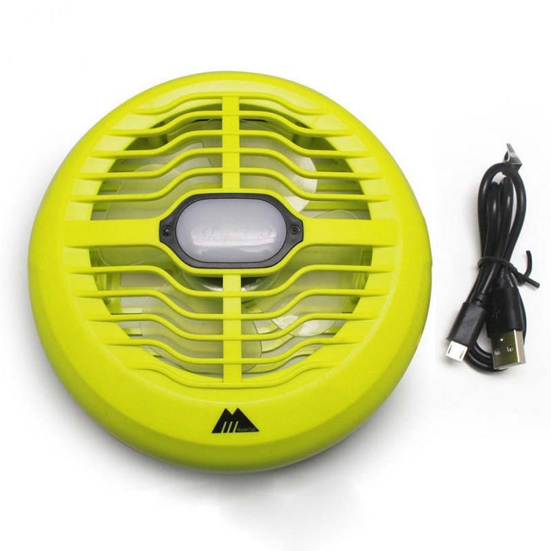 MasterTool - Coolight - USB Rechargeable Cooling Fan with Lantern Light