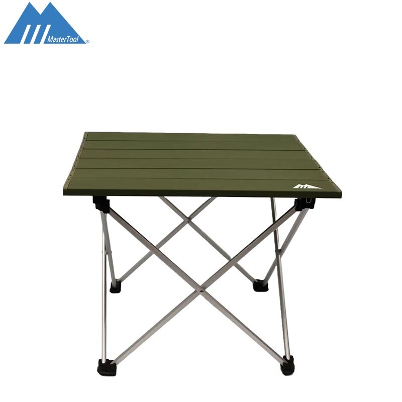 Camping Foldable Table- Green，Small, Size 40*35*29 cm