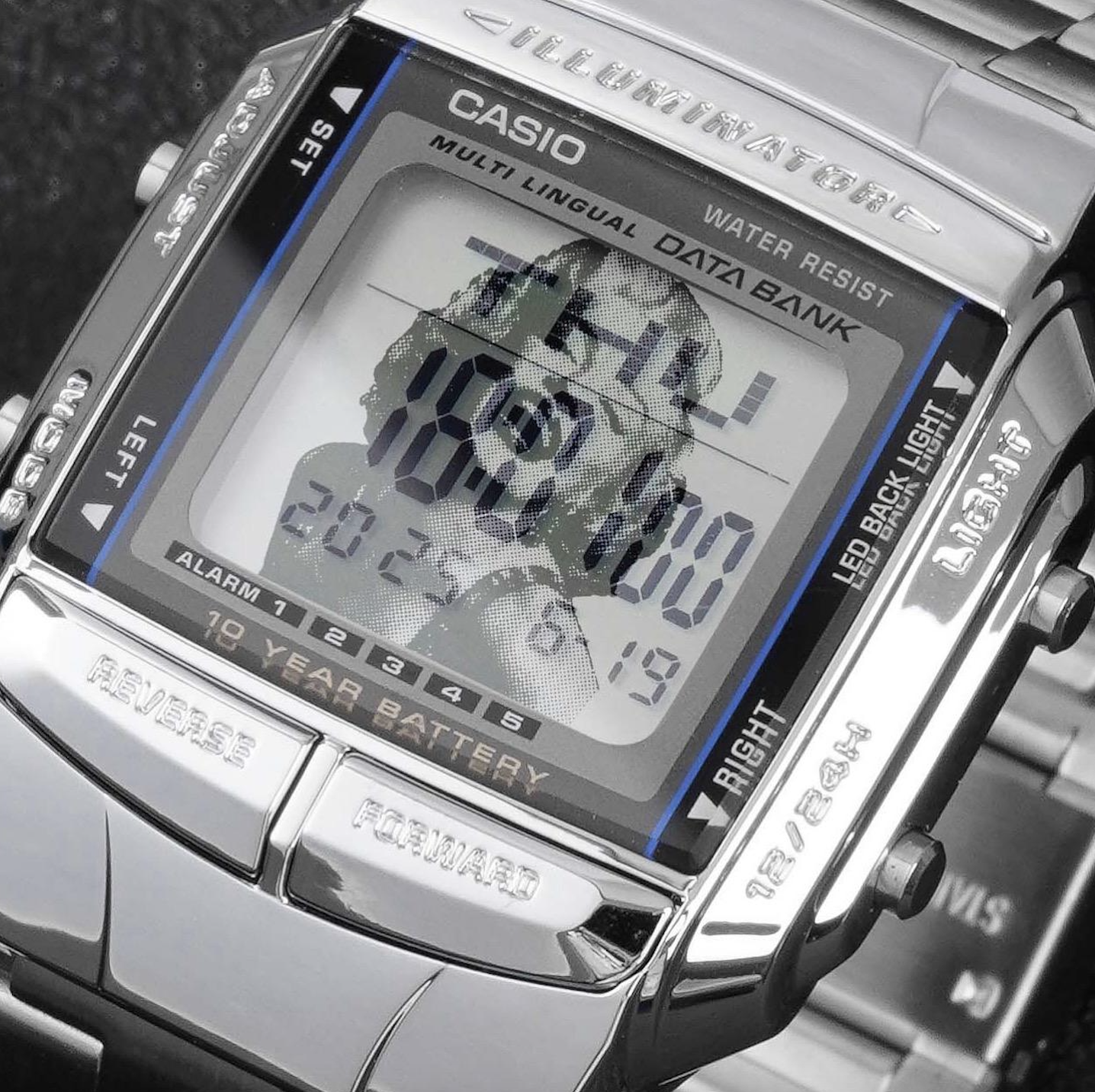 Customized Watch DB-360 (Silver) | Wccustomade | Couple Watches | 10-Year Battery Life