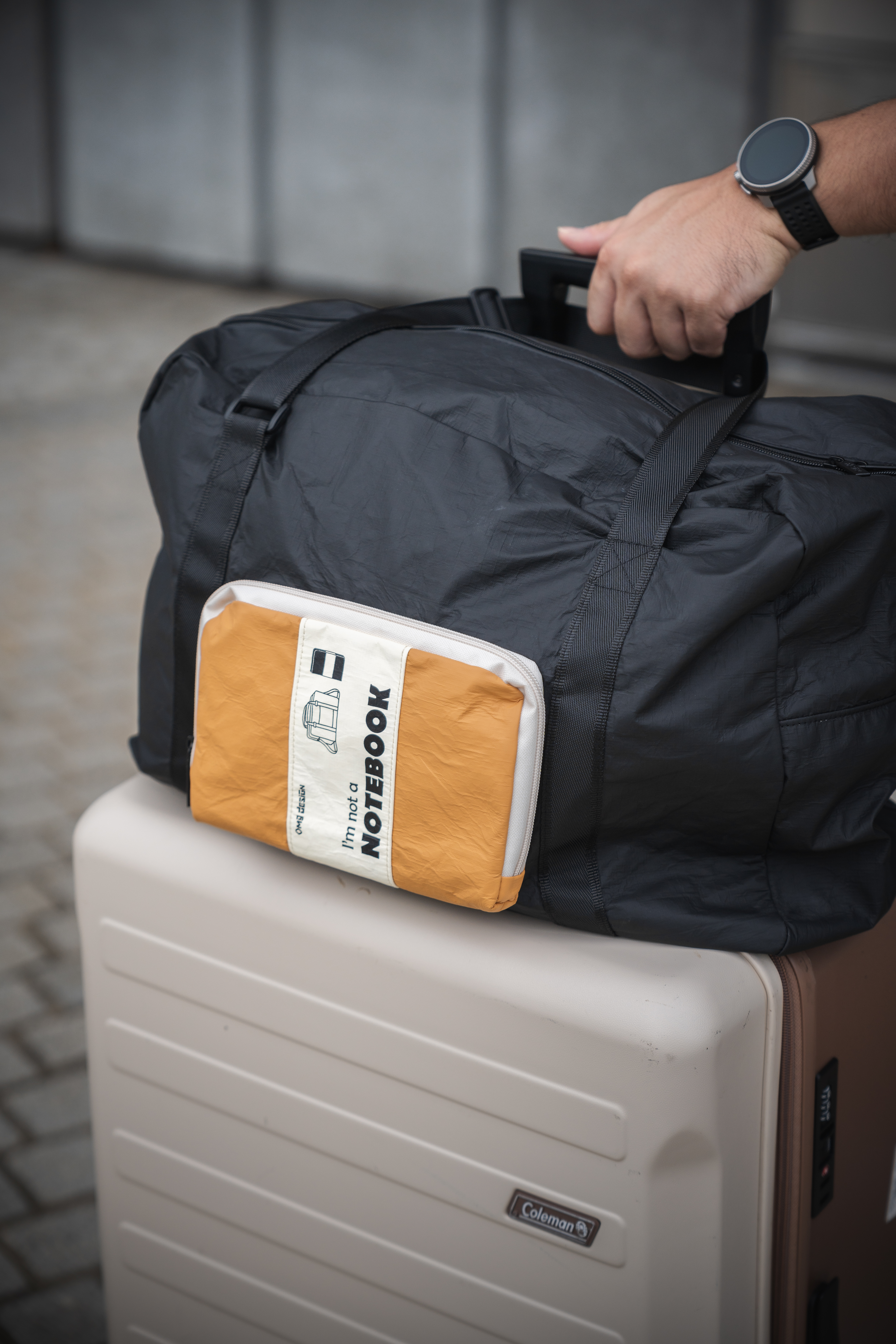 I’m not a NOTEBOOK｜Foldable Travel Bag (Large Size) - 5色入