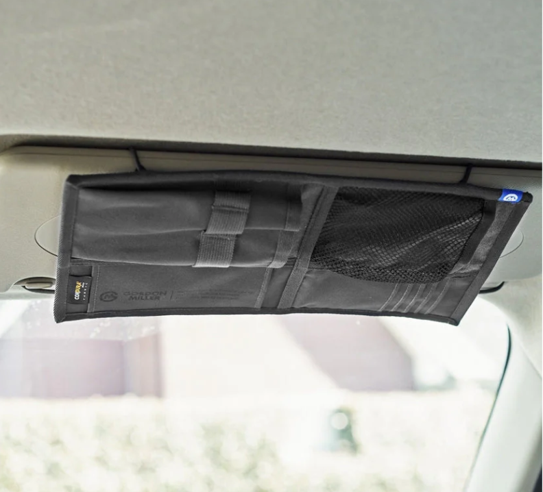 GML CORDURA SUN VISOR POCKET - Dark Grey