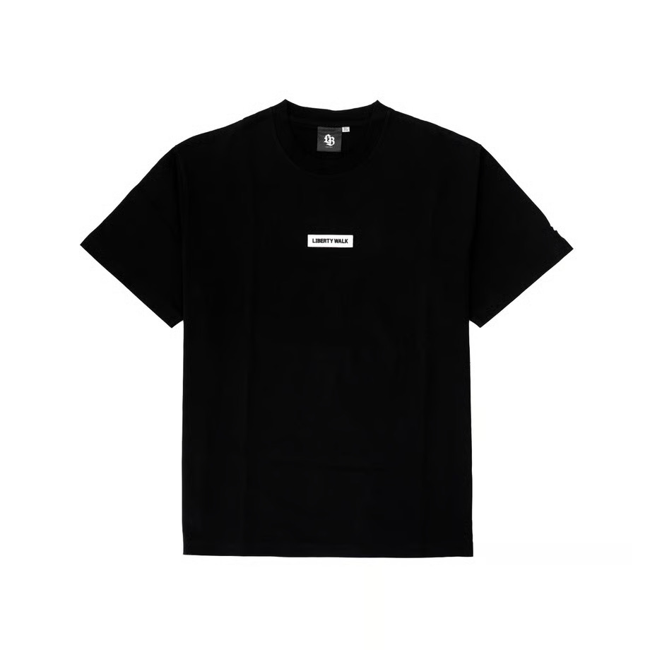 LB SILICON PATCH TEE - BLACK | LIBERTY WALK