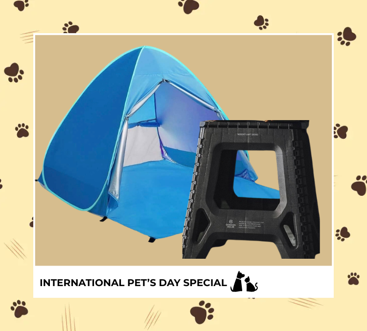 戶外實用收納 × 休閒遮陽組合套裝 | 國際寵物日限定