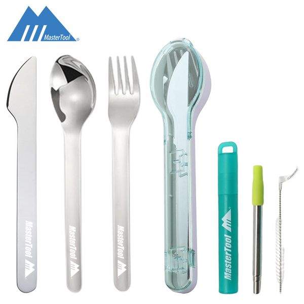 304 Stainless Steel Portable Cutlery 2 Set | MasterTool