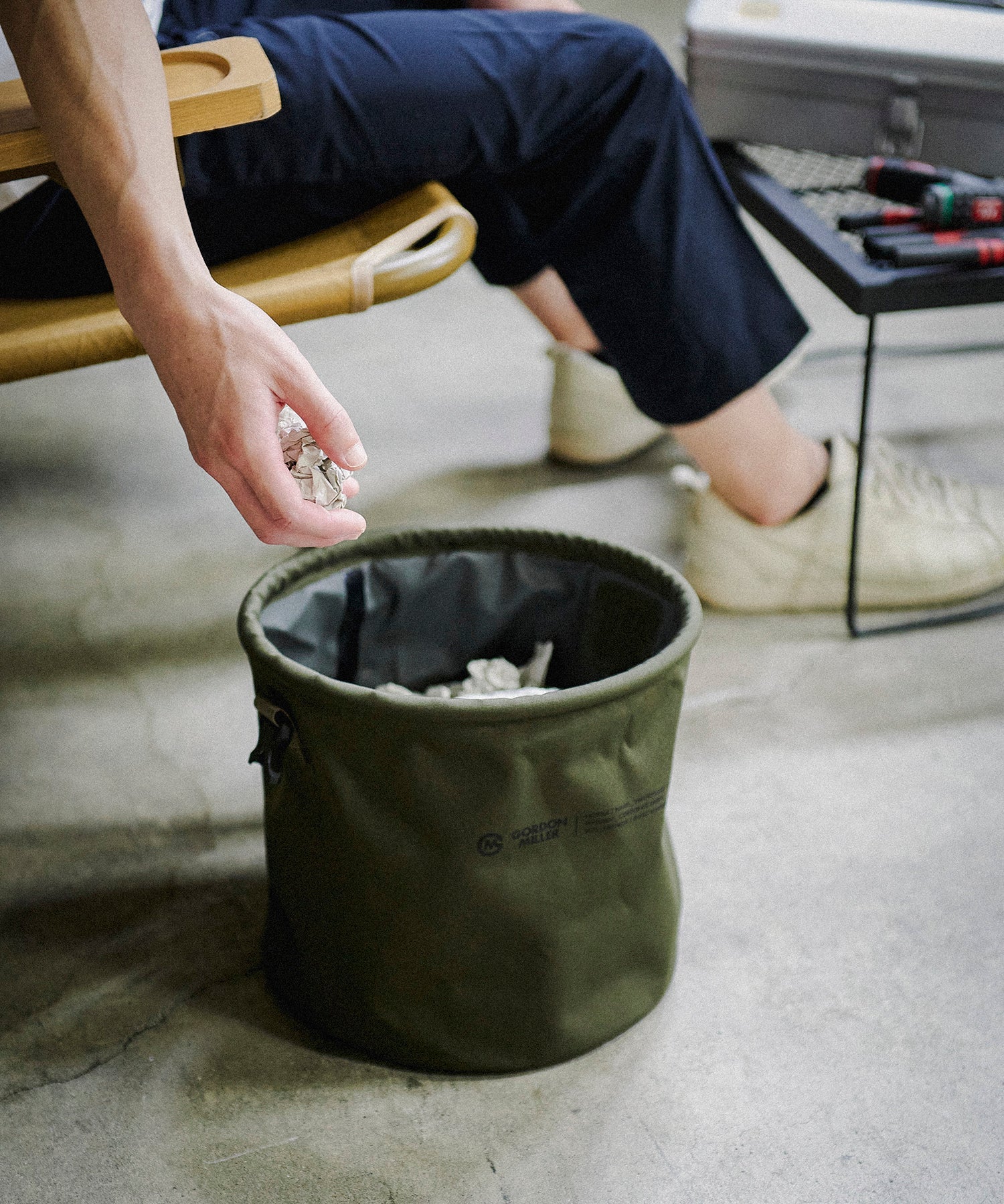 GORDON MILLER CORDURA® 汽車座椅側邊收納袋 (橄欖綠色) | GML