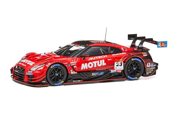 日本本土限定の GT-R 玩具車 - MOTUL AUTECH GT-R (#23 SUPER GT GT500 2018 Rd.2 FUJI Winner)