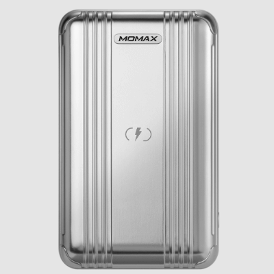 Momax IP101 Q.Power Go mini 無線充電流動電源 10000mAh - 銀色