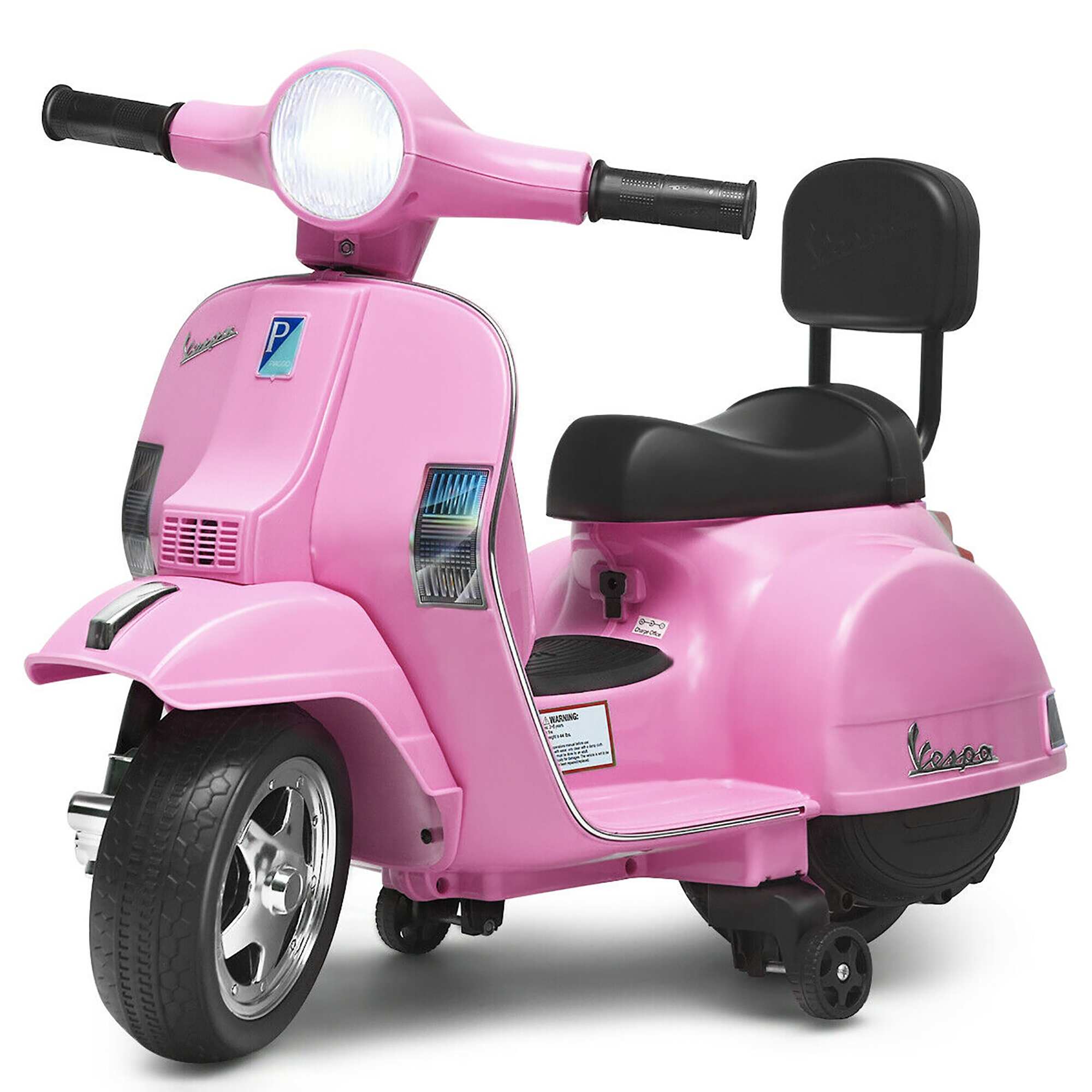 Mini Vespa Electric Ride On , Pink