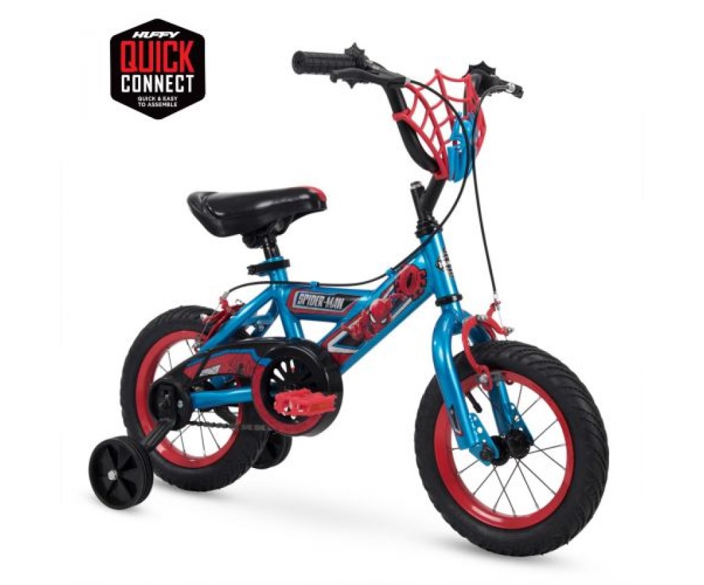 Marvel Spider-Man 12inch Quick Connect bike