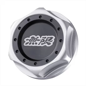 MUGEN HEXAGON OIL FILLER CAP (BLACK)