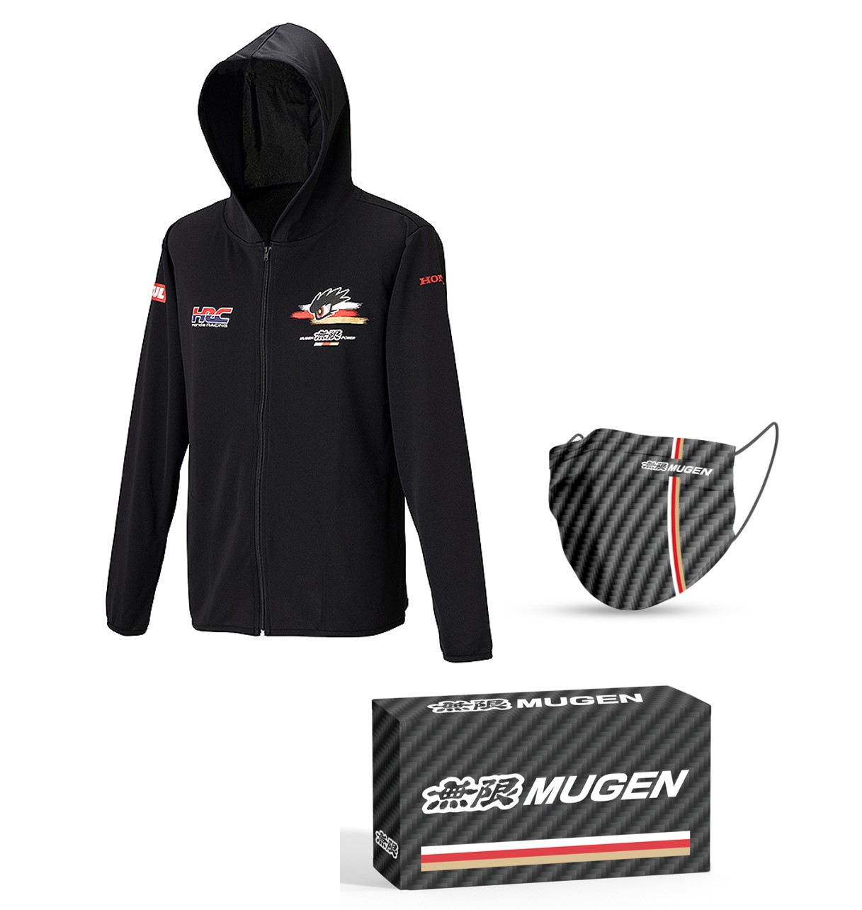 無限 TEAM MUGEN 連帽薄外套 2022 (POLYESTER) (3L)