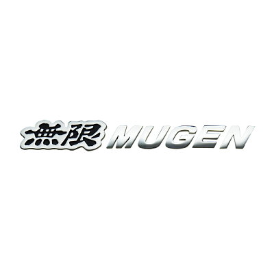 MUGEN METAL LOGO EMBLEM BLACK