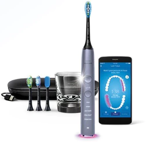 Philips Diamond Clean Smart HX9924/42 Electric Toothbrush (Grey)
