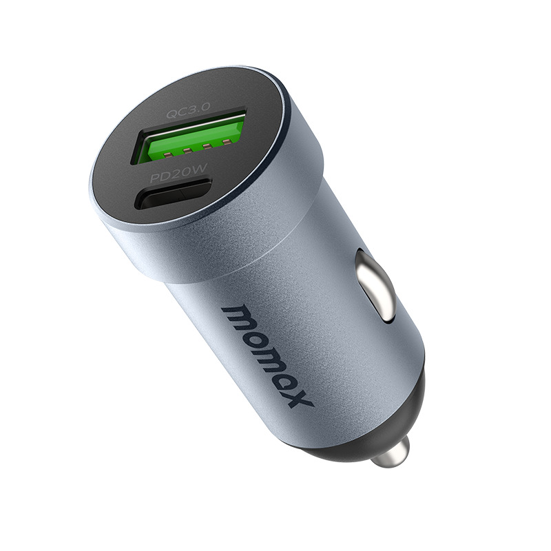 Momax 20W 雙輸出車載充電器 UC12