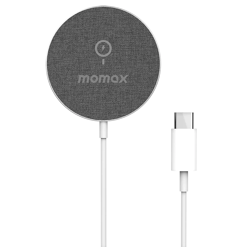 Momax Q.Mag Fusion Magnetic wireless charger UD19 Dark Grey