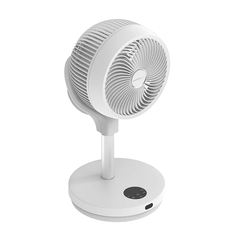 Momax AIRY 360 智能伸縮負離子空氣循環扇 IF10S 白色
