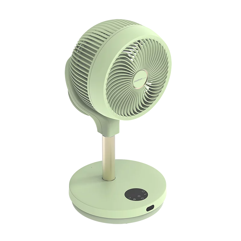 Momax AIRY 360 智能伸縮負離子空氣循環扇 IF10S 綠色