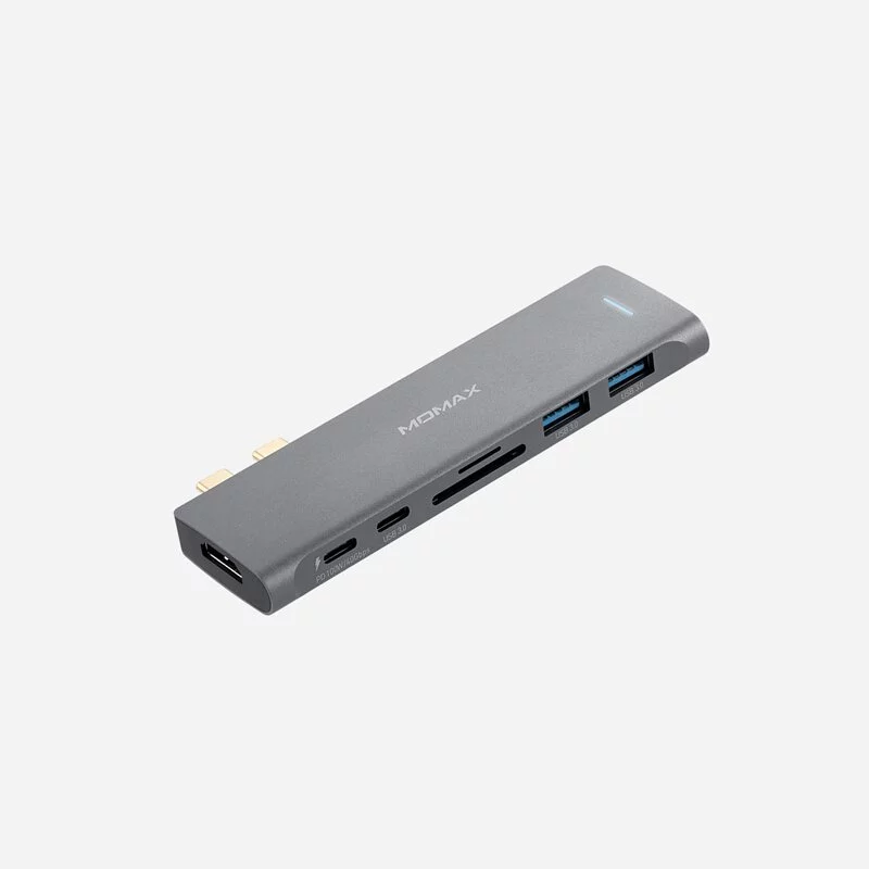 Momax One Link 7合1 雙USB-C 擴充器 DH12